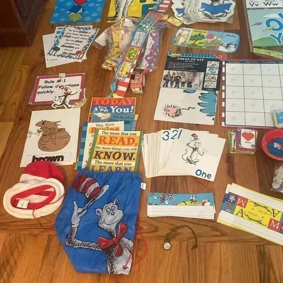 Teacher classroom decor -Dr.seuss theme for school - Picture 3 of 6